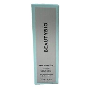 BeautyBio The Nightly Overnight Retinol Repair‎ Serum 1 fl oz 30 ml NEW